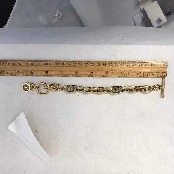 Michael Kors Gold-Tone Link Bracelet - Picture 3 of 5